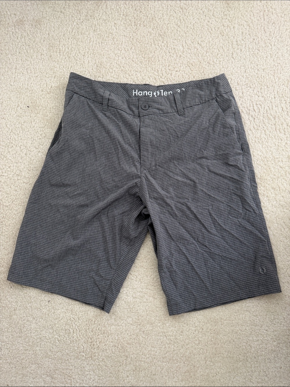 Hang Ten Gray Men's Performance Shorts